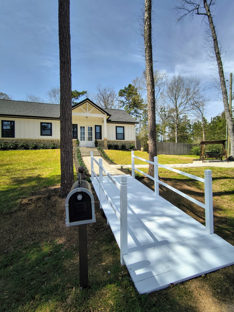 Royalview after landscape makeover.  acrossthelake.blog