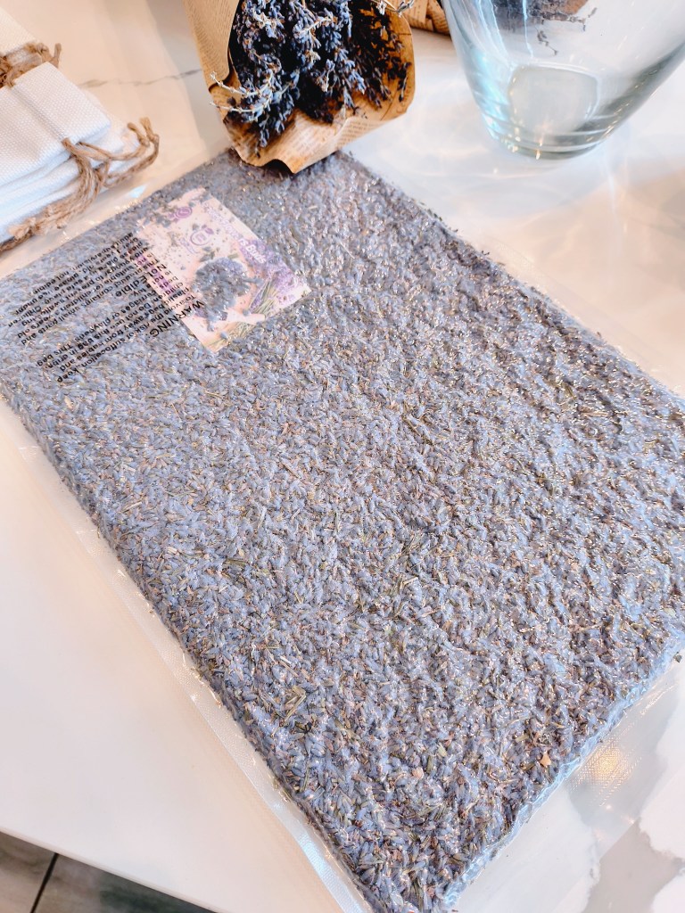 Vacuum sealed dried lavender from Amazon. https://amzn.to/43CdMzO
acrossthelake.blog