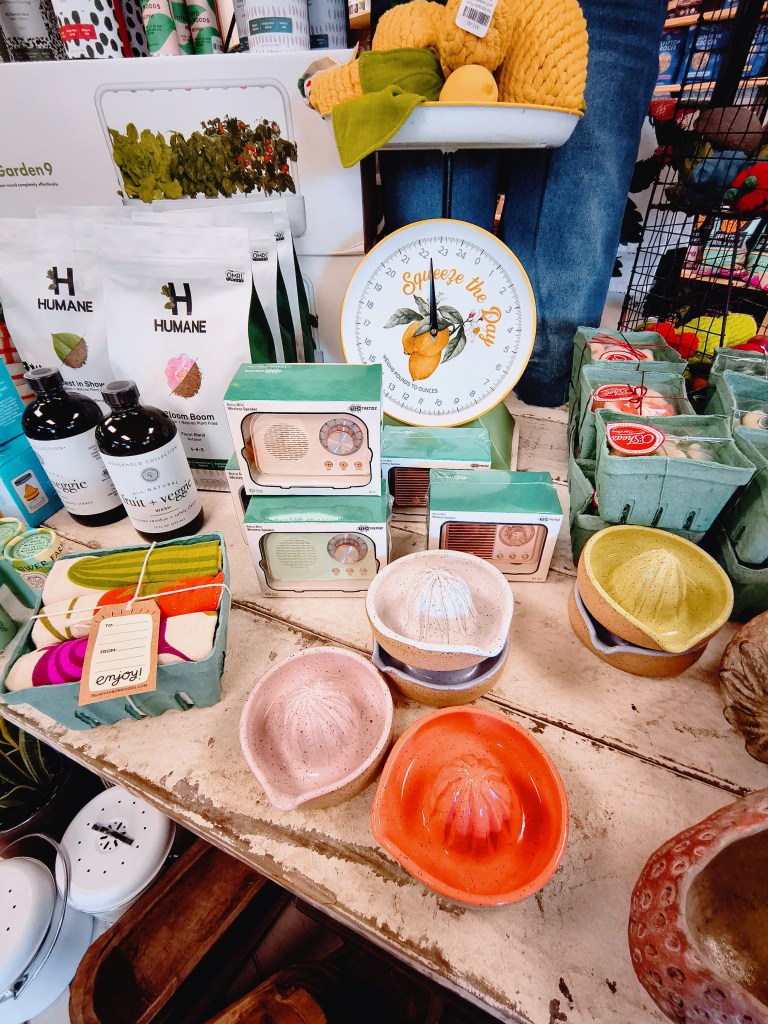 Gourmet and boutique kitchen products at New Waverly Feed Store.
acrossthelake.blog