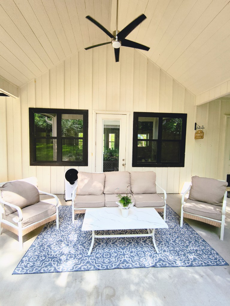 MIXPATIO 6 Piece Outdoor Patio Furniture Set from Amazon in White Metal with Beige Cushions.
https://amzn.to/442UEMc
acrossthelake.blog