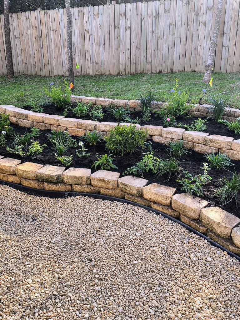 Custom built tiered garden by Eagle A. Improvements, Houston, TX
acrossthelake.blog