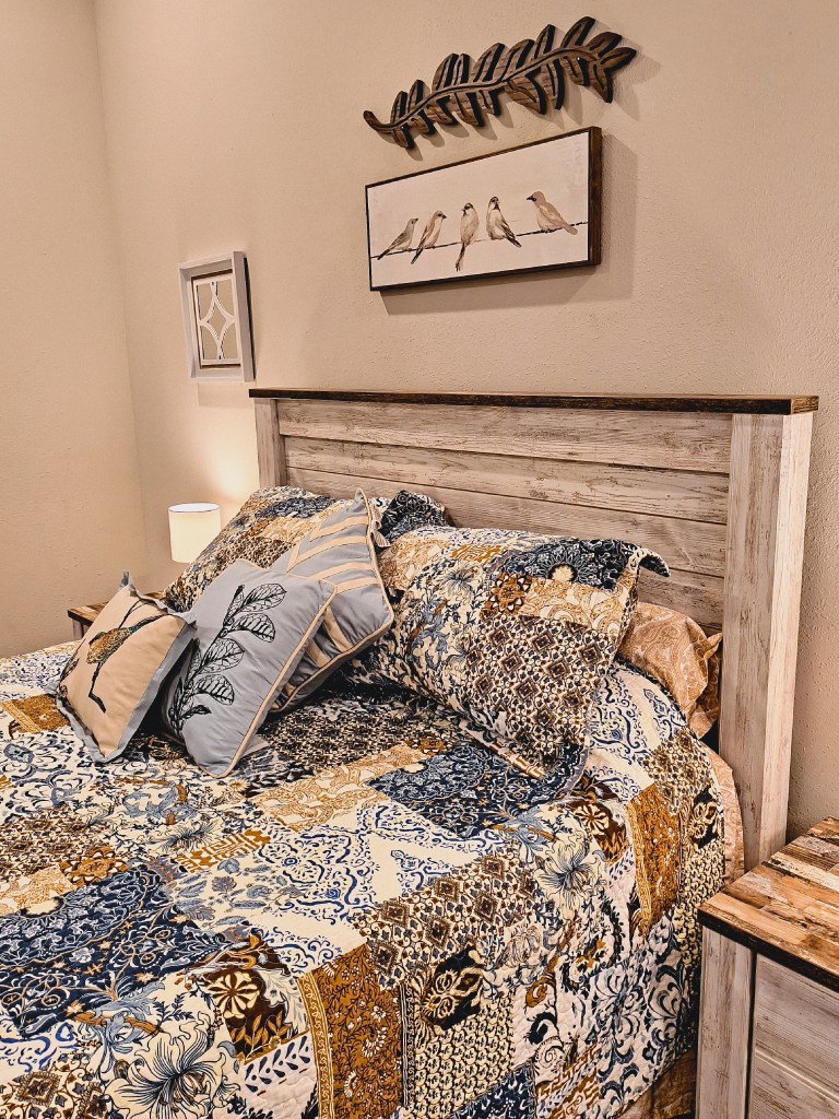 Rustic Blue Quilt from Amazon.
https://amzn.to/4clJdkA
acrossthelake.blog