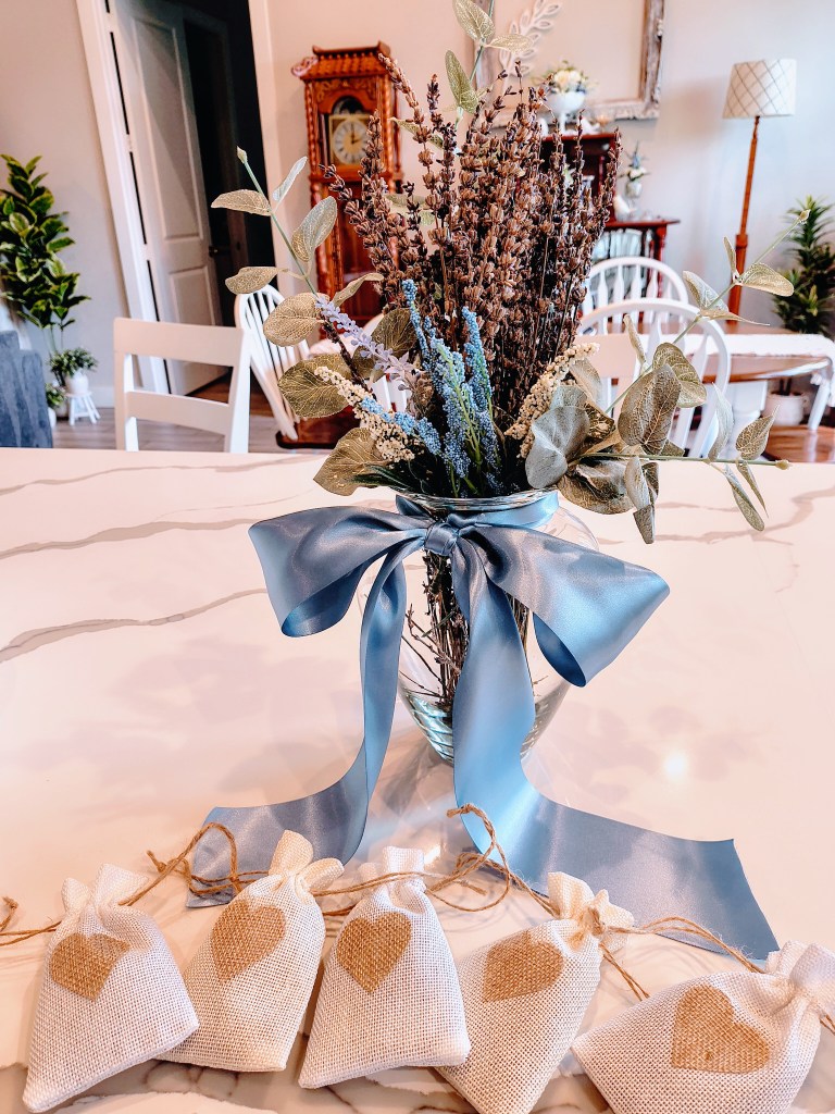 Dried Lavender Floral Arrangement and Sachets.
acrossthelake.blog