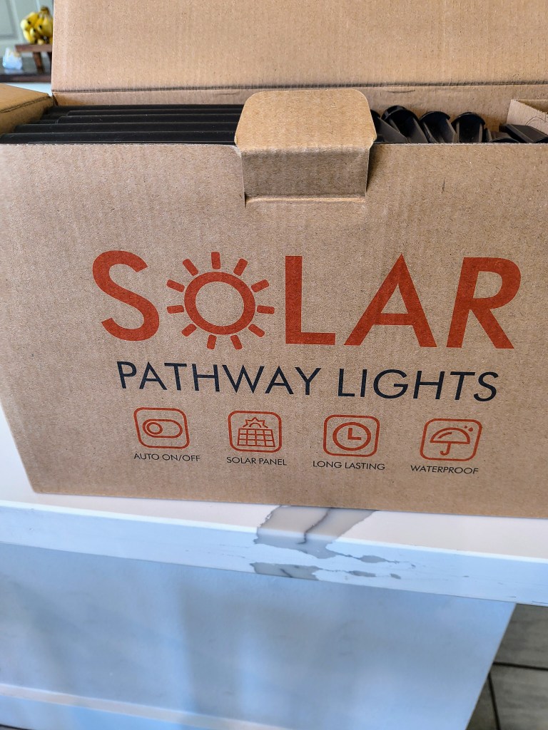 Solar Pathway Lights from Amazon
https://amzn.to/3Gms2DA
acrossthelake.blog
Amazon Associates