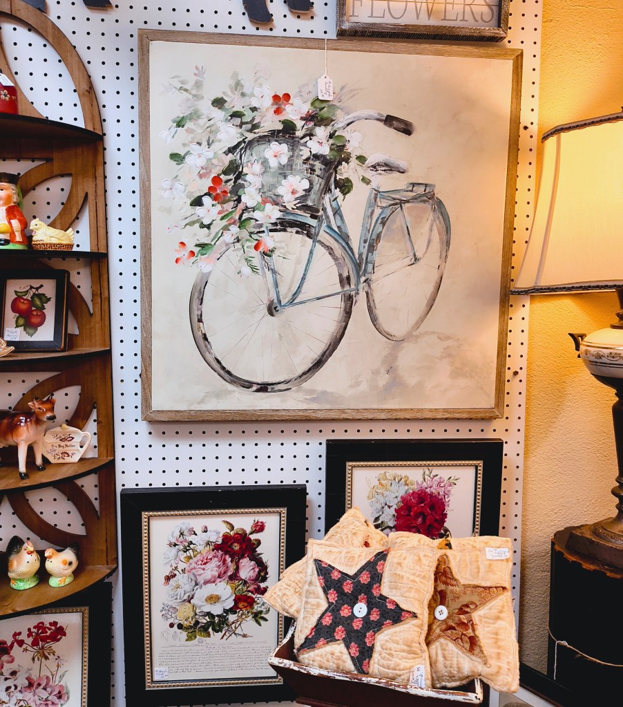 Blue bicycle picture found at Mimi's on Main, Conroe, TX.
acrossthelake.blog