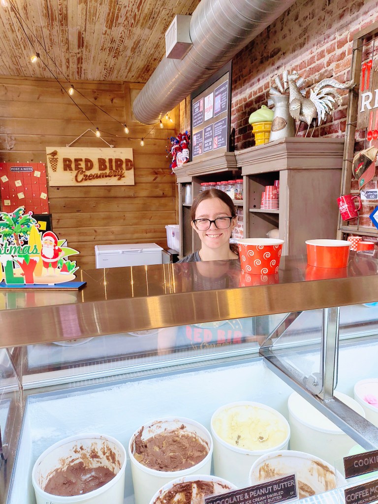 Red Bird Creamery inside Rosey Opals Collective Market in New Waverly, Tx.
acrossthelake.blog
https://www.facebook.com/redbirdcreamery