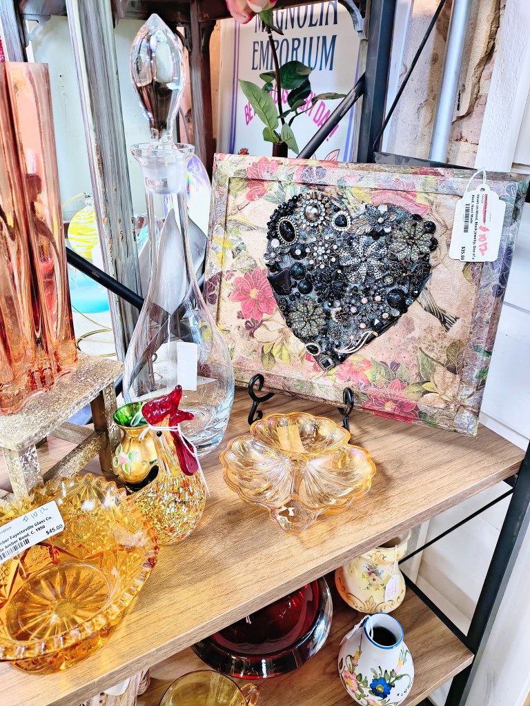 Vintage items found at Sweet Magnolia Emporium inside Rosey Opals Collective Market in New Waverly, TX.
https://www.instagram.com/sweetmagnoliaemporium/
acrossthelake.blog